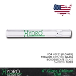 Hydro® Glass Chillum 4" Unit CLEAR