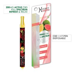 Hydro® CBD Vape Pen 200mg Stick KING LOUIE G