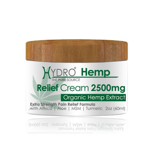 Hydro CBD Relief Cream 2oz (2500mg)