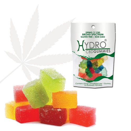 Hydro CBD Gummy Pack 10ct (250mg)