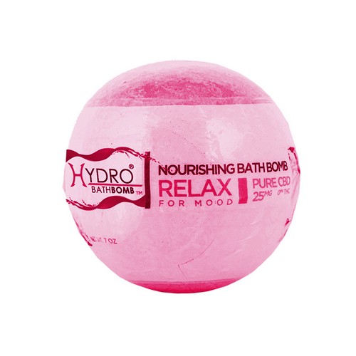 Hydro CBD Bath Bomb Ball (25mg) ROSE