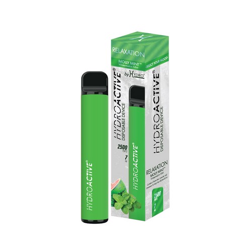 HydroActive® Vape 2500 Unit RELAXATION Molly Mint Watermelon Mint