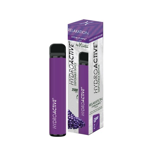 HydroActive® Vape 2500 Unit RELAXATION Hydropurple Grape