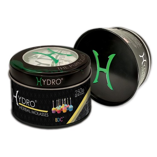 Hydro® Nicotine Free Hookah Shisha 250g Jar BDC (BIRTHDAY CAKE)