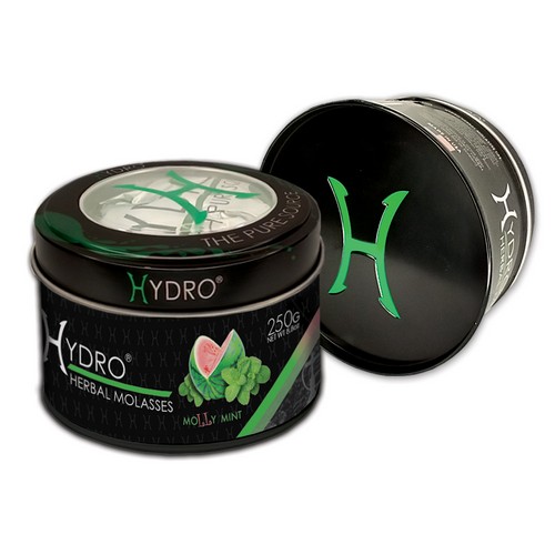 Hydro® Nicotine Free Hookah Shisha 250g Jar MOLLY MINT