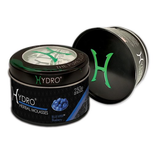 Hydro® Nicotine Free Hookah Shisha 250g Jar BLUE VIPER (BLUEBERRY)