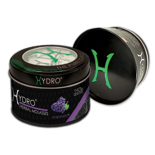 Hydro® Nicotine Free Hookah Shisha 250g Jar HYDROPURPLE (GRAPE)
