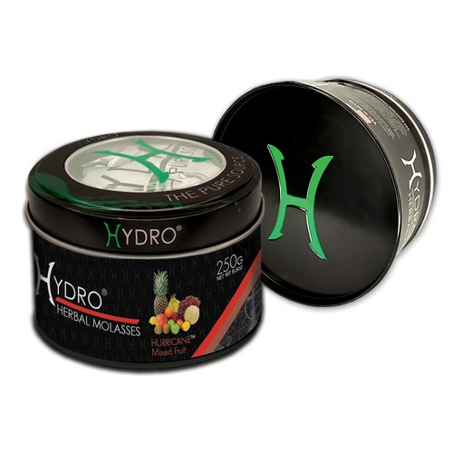 Hydro® Nicotine Free Hookah Shisha 250g Jar HURRICANE (MIXED FRUIT)