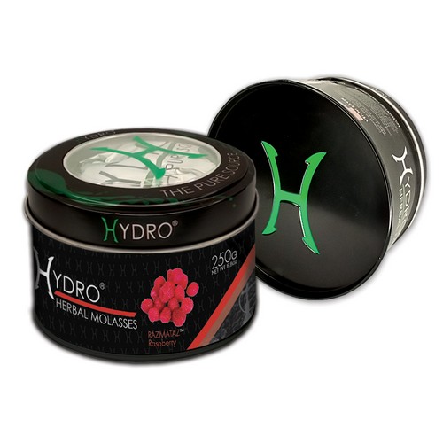Hydro® Nicotine Free Hookah Shisha 250g Jar RAZMATAZ (RASPBERRY)