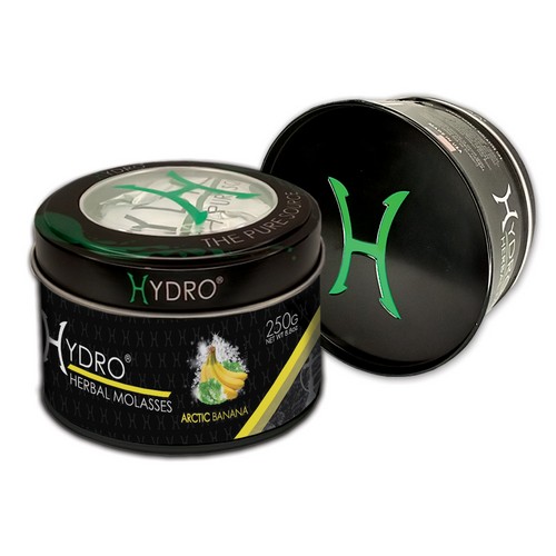Hydro® Nicotine Free Hookah Shisha 250g Jar ARCTIC BANANA