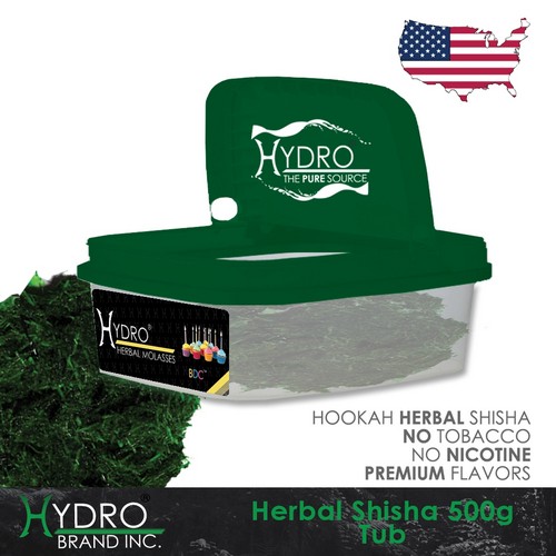 Hydro® Nicotine Free Hookah Shisha 500g Tub BDC (BIRTHDAY CAKE)