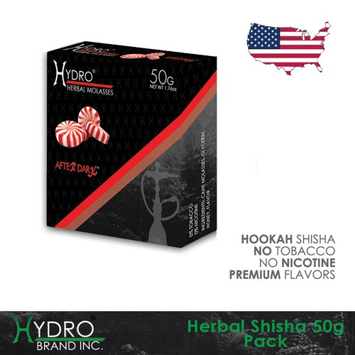 Hydro® Nicotine Free Hookah Shisha 50g Pack AFTER DARK