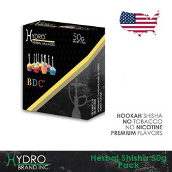 Hydro® Nicotine Free Hookah Shisha 50g Pack BDC (BIRTHDAY CAKE))
