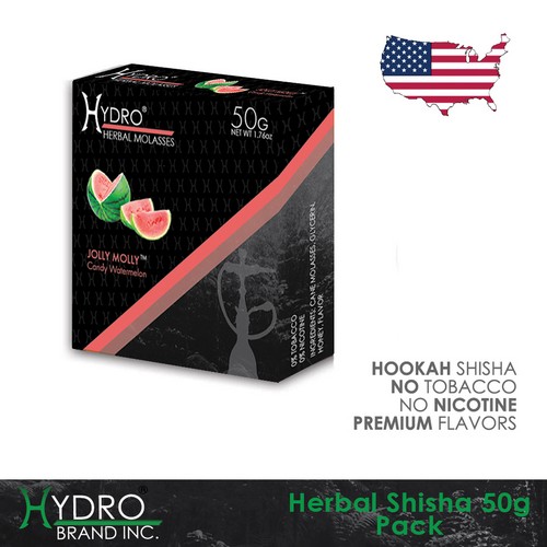 Hydro® Nicotine Free Hookah Shisha 50g Pack JOLLY MOLLY